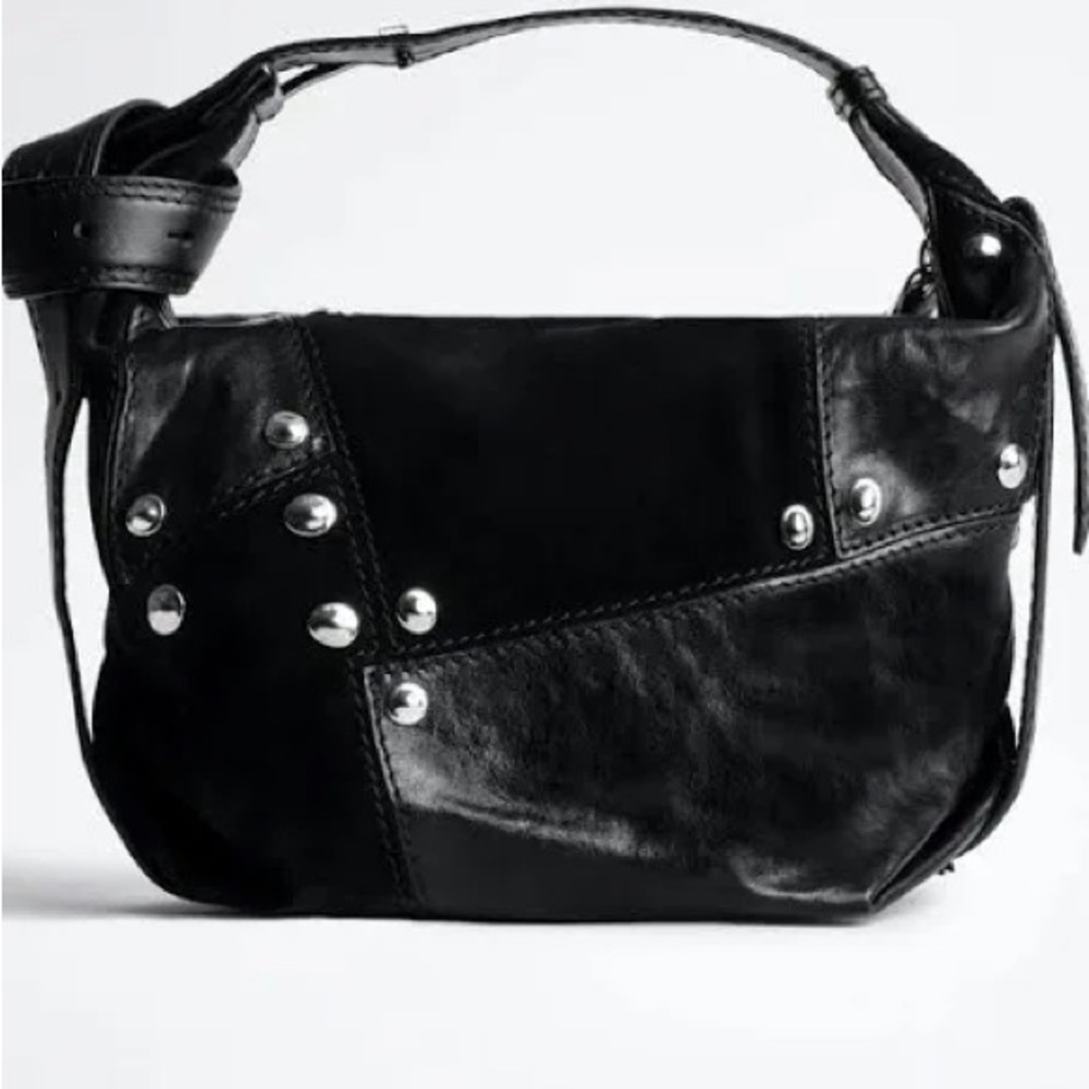 Zadig & Voltaire Le Cecilia Patchwork Shoulder Bag
